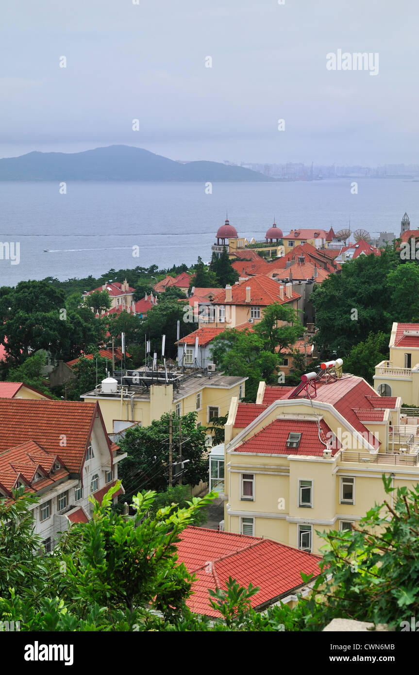 Qingdao in der Provinz Shandong, China. Stockfoto