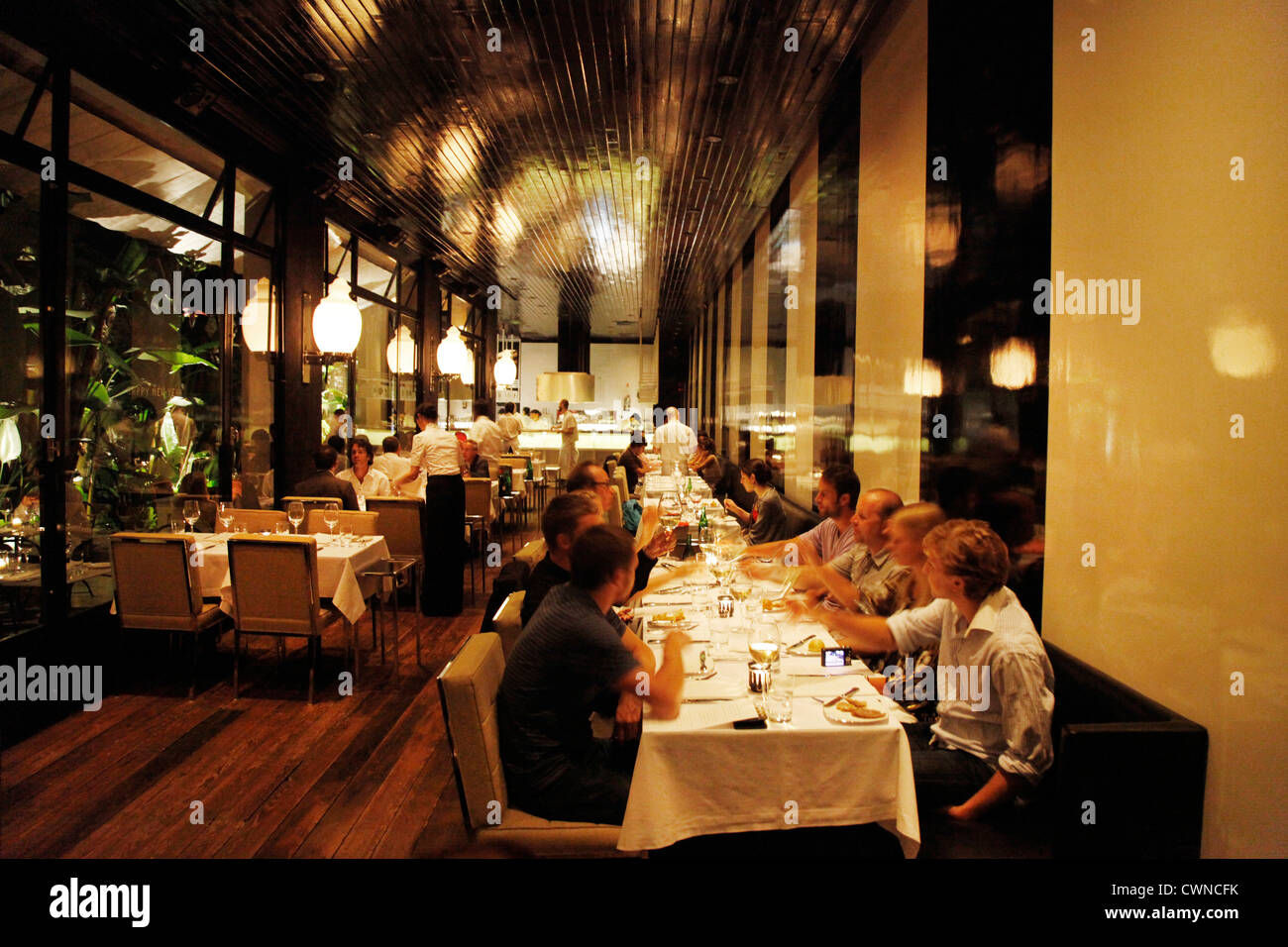 Tegui Restaurant in Palermo Hollywood, Buenos Aires, Argentinien. Stockfoto Tegui Restaurant in Palermo Hollywood, Buenos Aires, Argentinien. Stockfoto