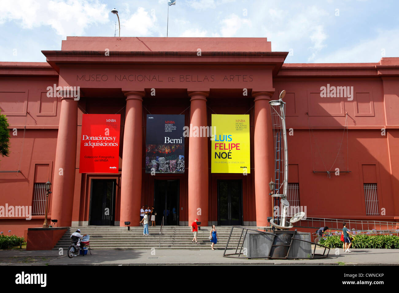 Museo Nacional de Bellas Artes, Buenos Aires, Argentinien Stockfoto