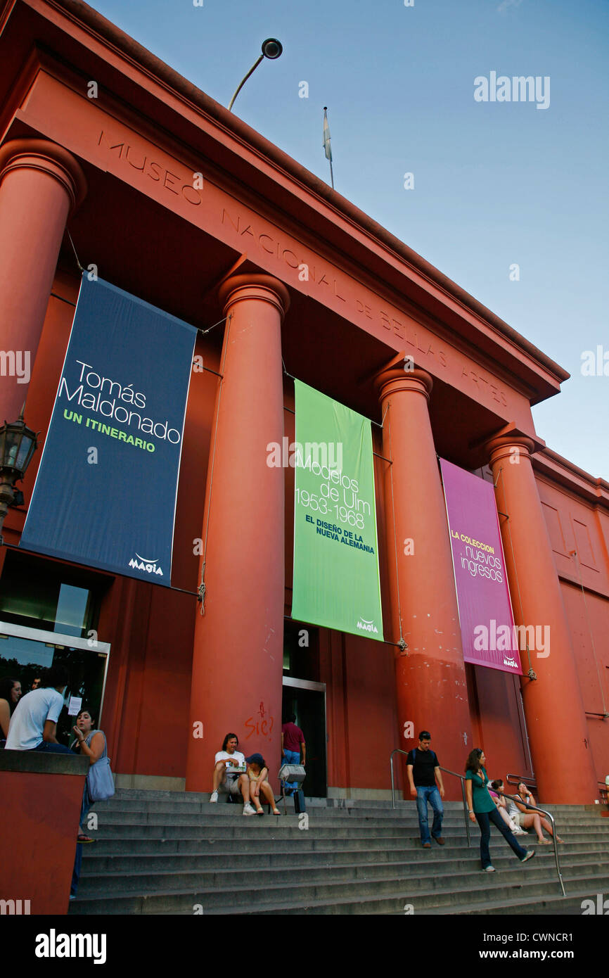 Museo Nacional de Bellas Artes, Buenos Aires, Argentinien Stockfoto