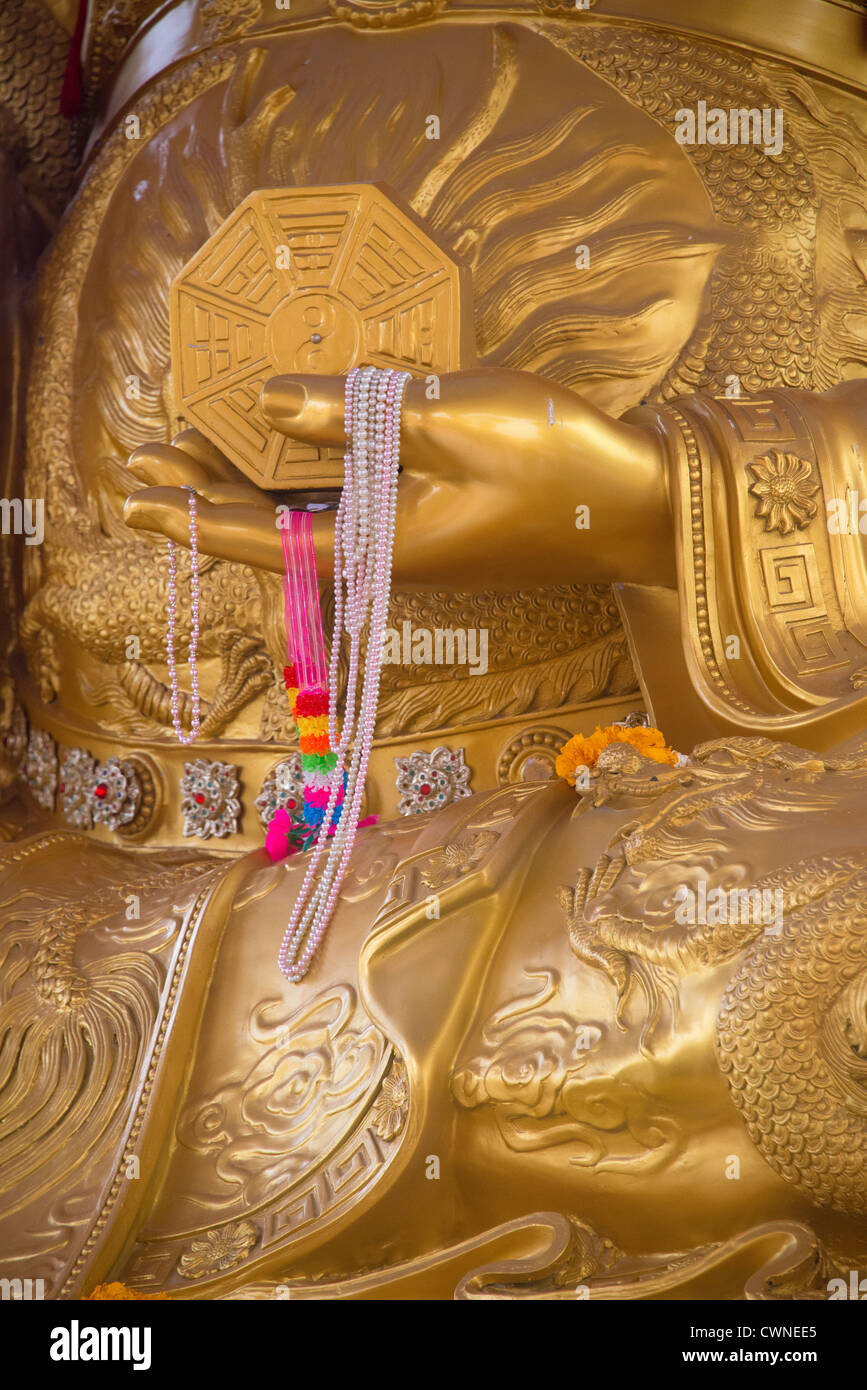 Chinesische Tempel, Bang Saen, Chon Buri, Thailand Stockfoto