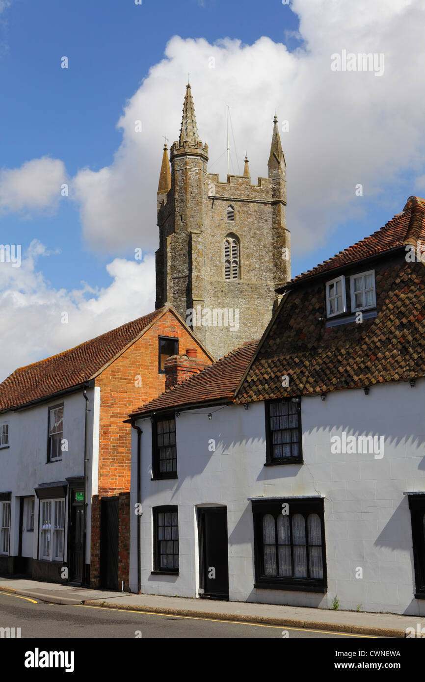 Lydd Stadt, Romney Marsh, Kent, England, UK, GB Stockfoto