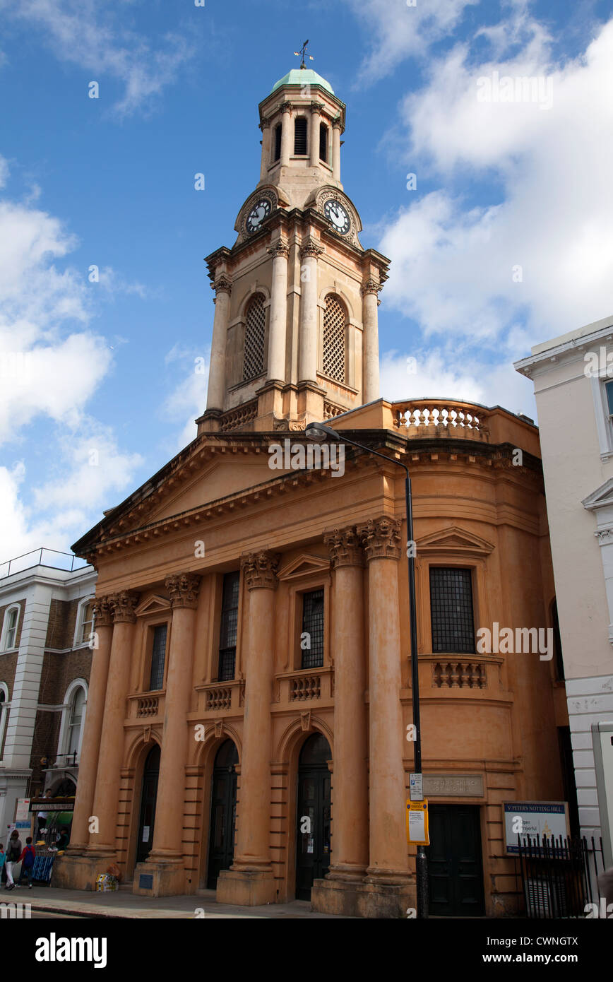 St. Peters Kirche auf Kensington Park Rd - Nottinghill - London W11 - UK Stockfoto