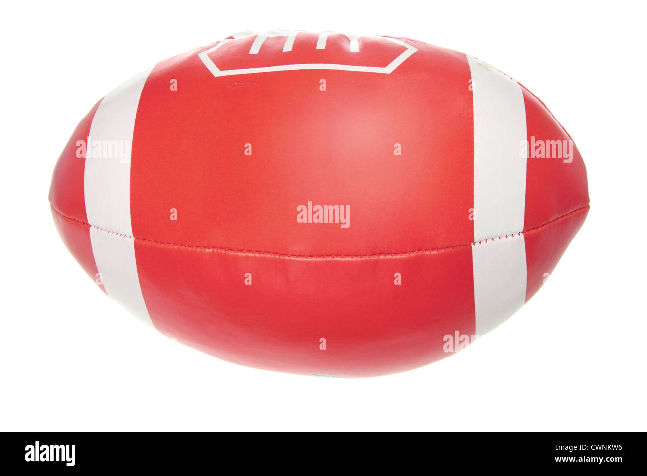 Rugby-Ball Stockfoto