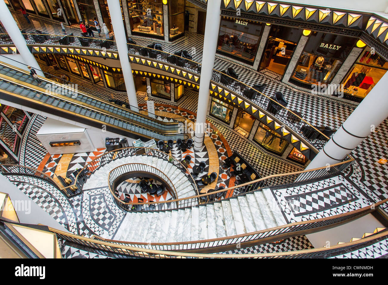 Europa, Deutschland, Berlin, Friedrichstraße, das shopping Center Quartier 206 Stockfoto