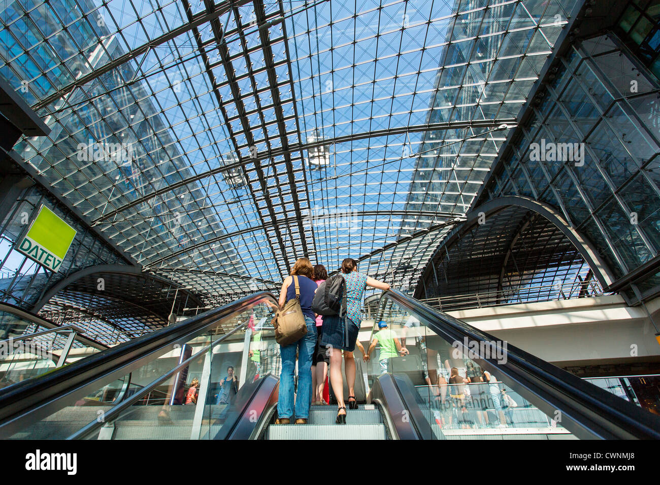 Europa, Deutschland, Berlin, Berliner Hauptbahnhof (Hauptbahnhof) Stockfoto