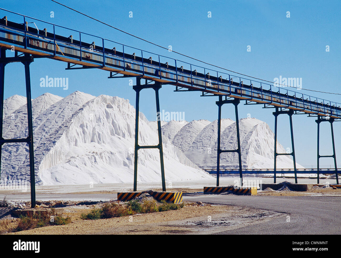 Saline. Santa Pola, Alicante Provinz, Comunidad Valenciana, Spanien. Stockfoto