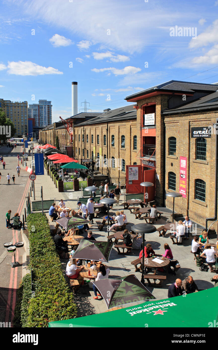 Der Fuchs in ExCel Westtor E16 London Docklands England UK Stockfoto