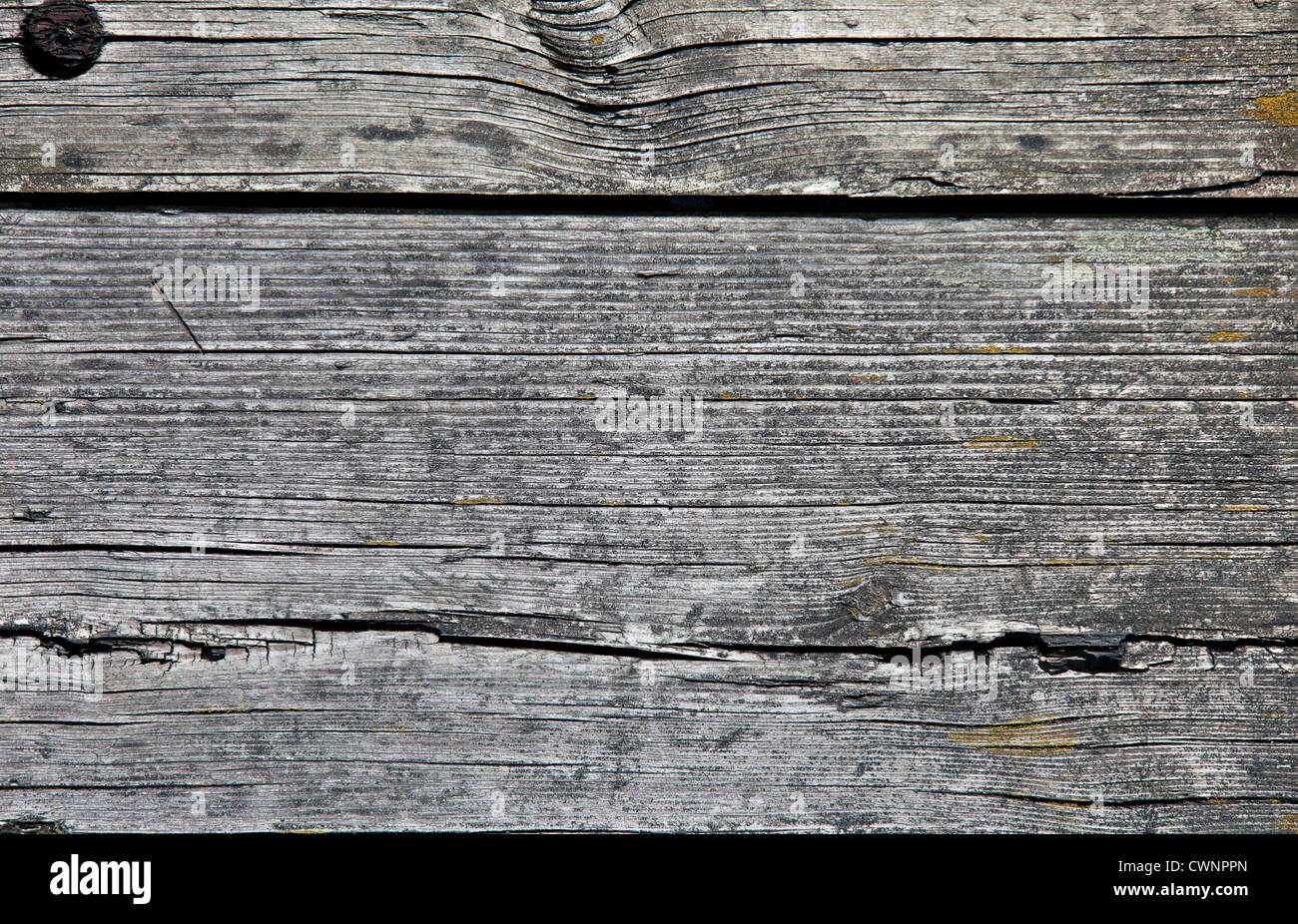 Alten Holzstruktur oder Hintergrund. Stockfoto