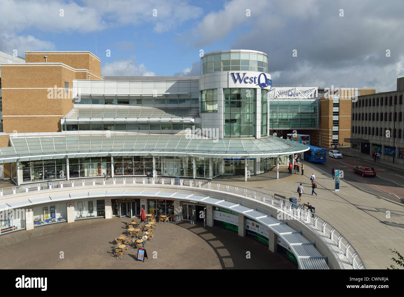 Arundel Zirkus Eingang WestQuay Shopping Centre, Southampton, Hampshire, England, Vereinigtes Königreich Stockfoto