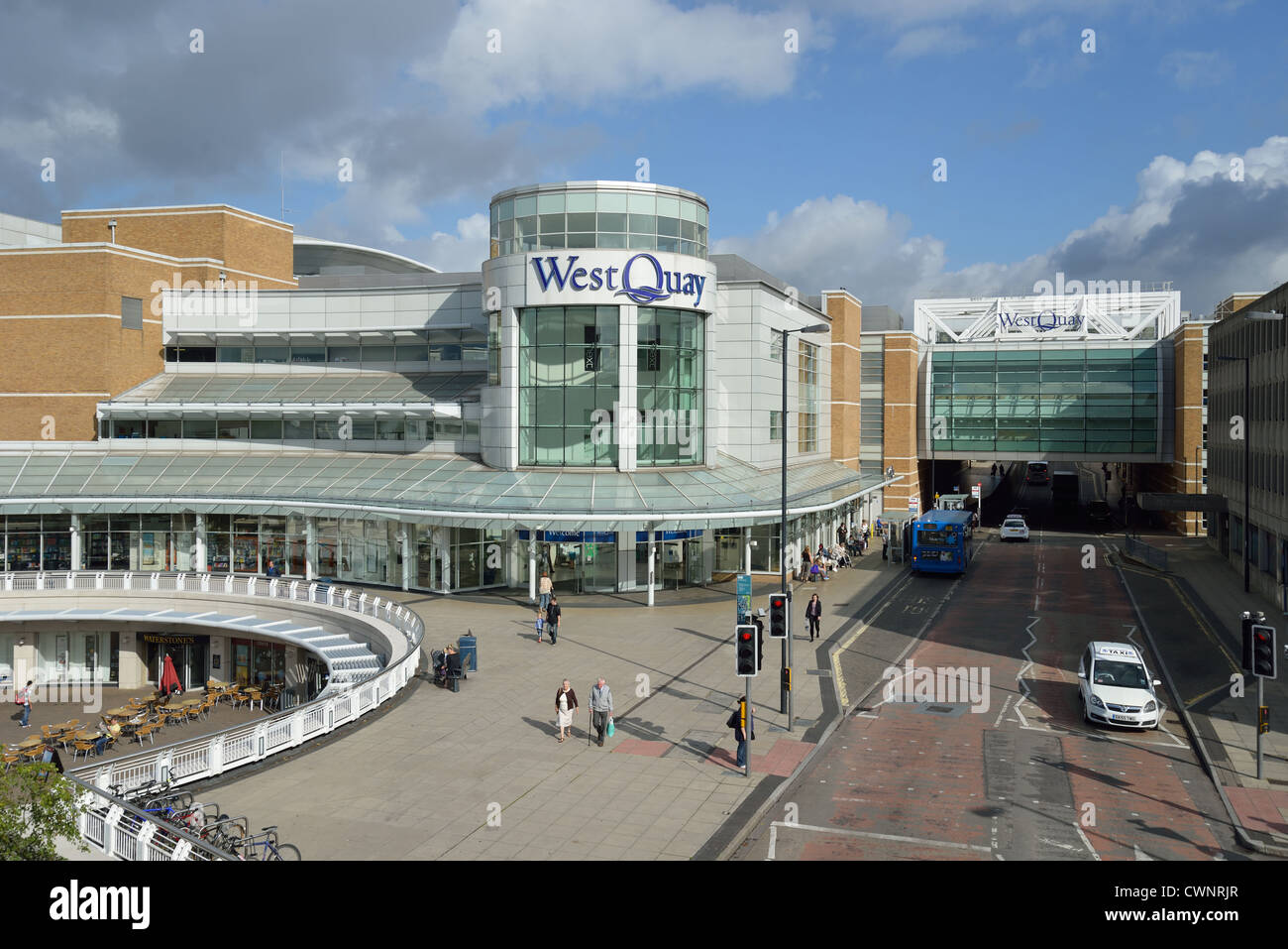 Arundel Zirkus Eingang WestQuay Shopping Centre, Southampton, Hampshire, England, Vereinigtes Königreich Stockfoto