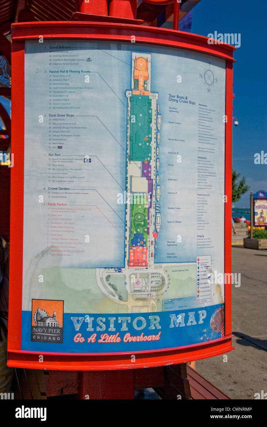 Margaritaville navy pier Fotos und Bildmaterial in hoher Auflösung