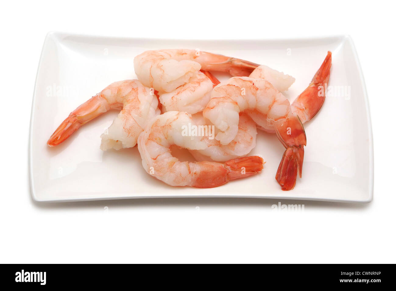 Shrimps, Garnelen Stockfoto