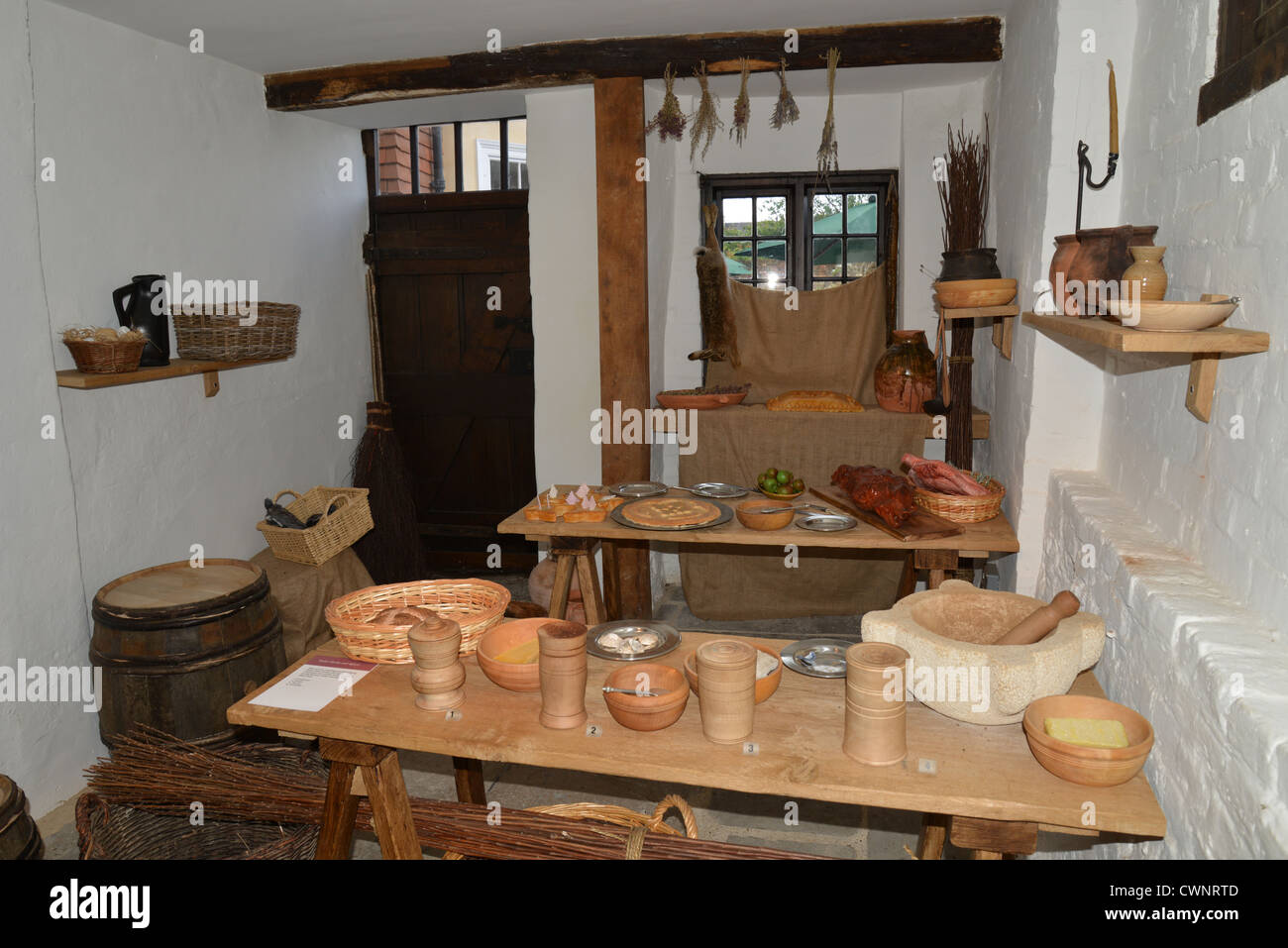 Tudor Kitchen Stockfotos Tudor Kitchen Bilder Alamy