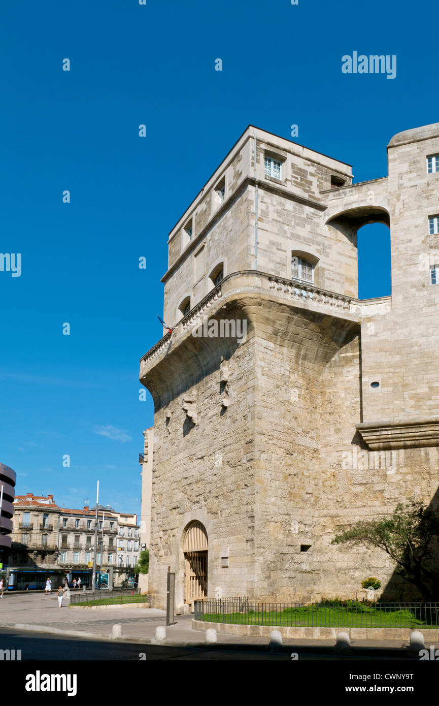 Der Babotte Turm, Montpellier, Languedoc-Roussillon, Frankreich Stockfoto