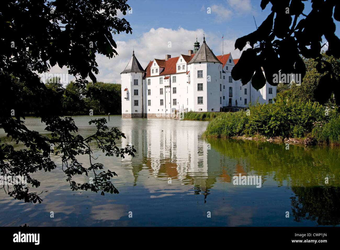 Schloss Glücksburg, wichtige Renaissance-Schloss in Glücksburg, Schleswig-Holstein, Deutschland, Europa Stockfoto