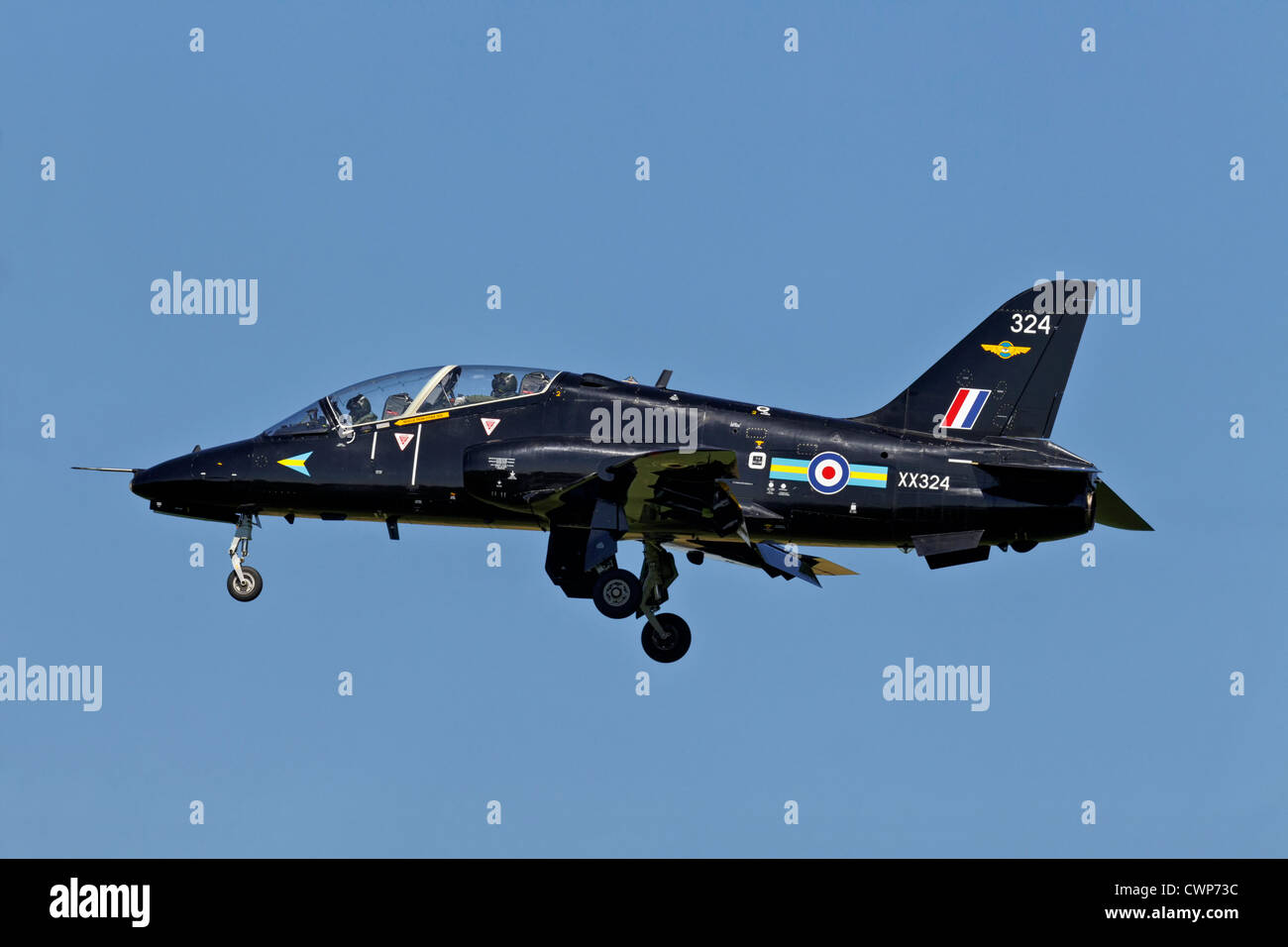 BAE Systems hawk T1 Trainer auf Finale Stockfoto