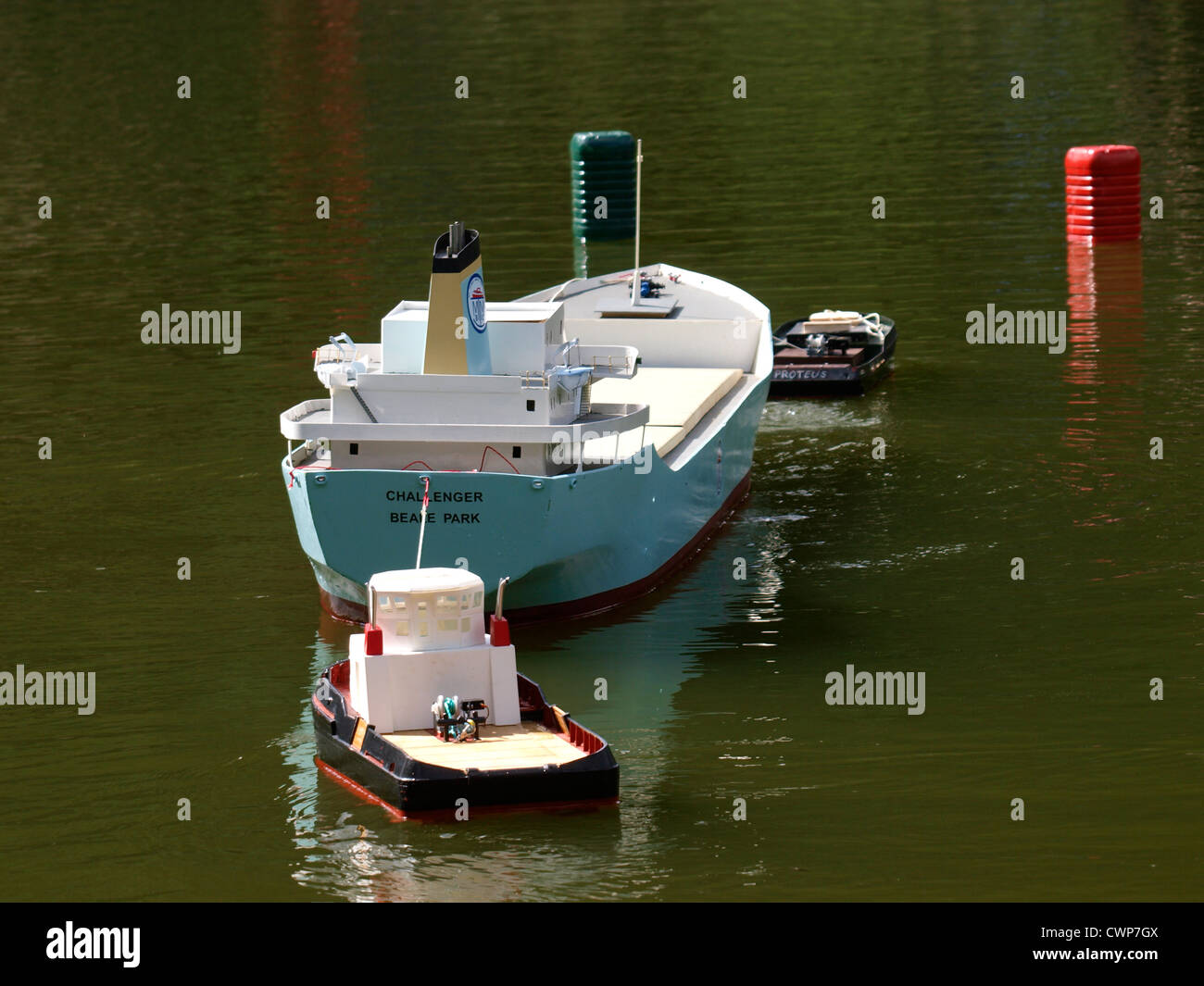 Ferngesteuerte Boote, UK Stockfoto