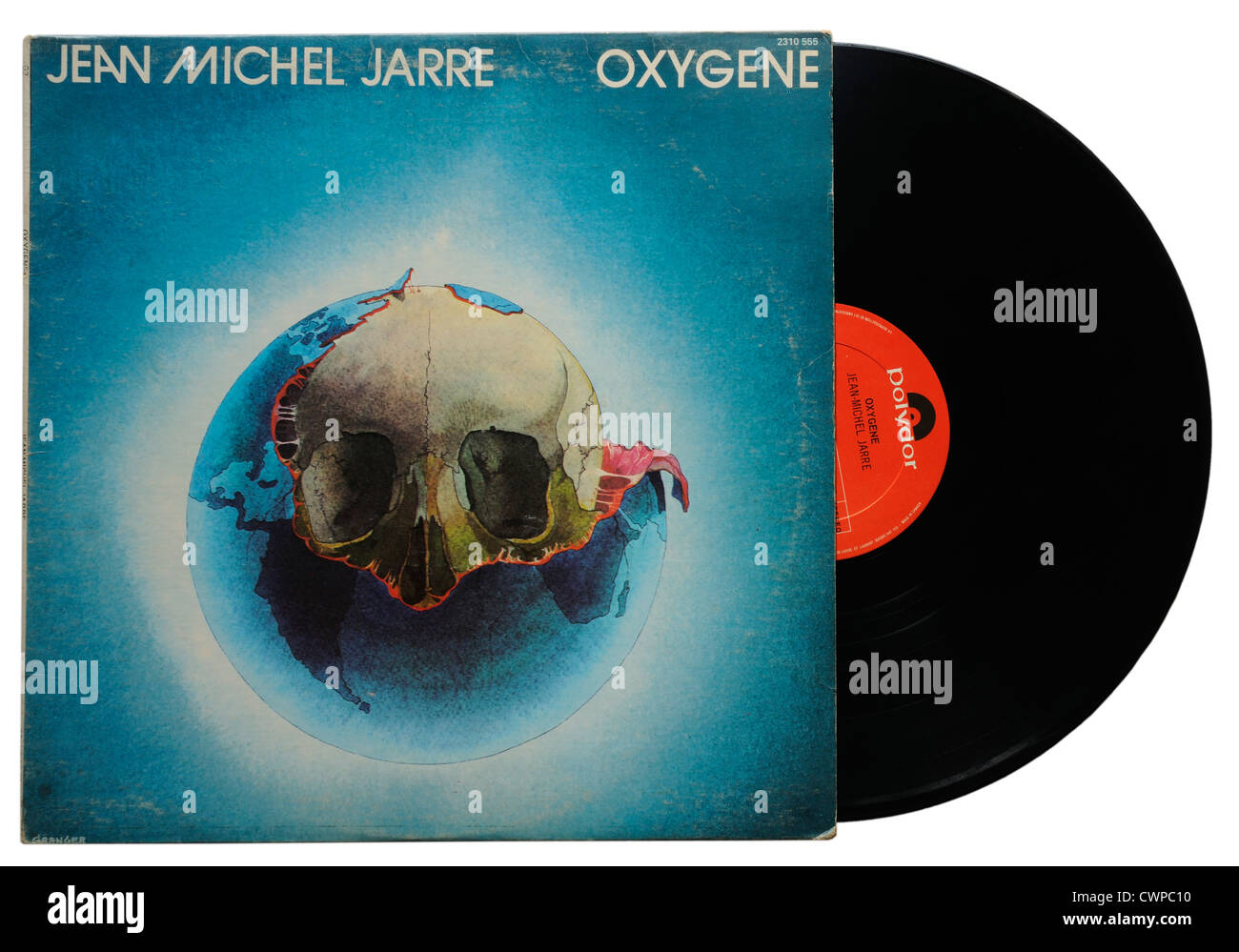 Jean Michel Jarre Oxygene album Stockfoto
