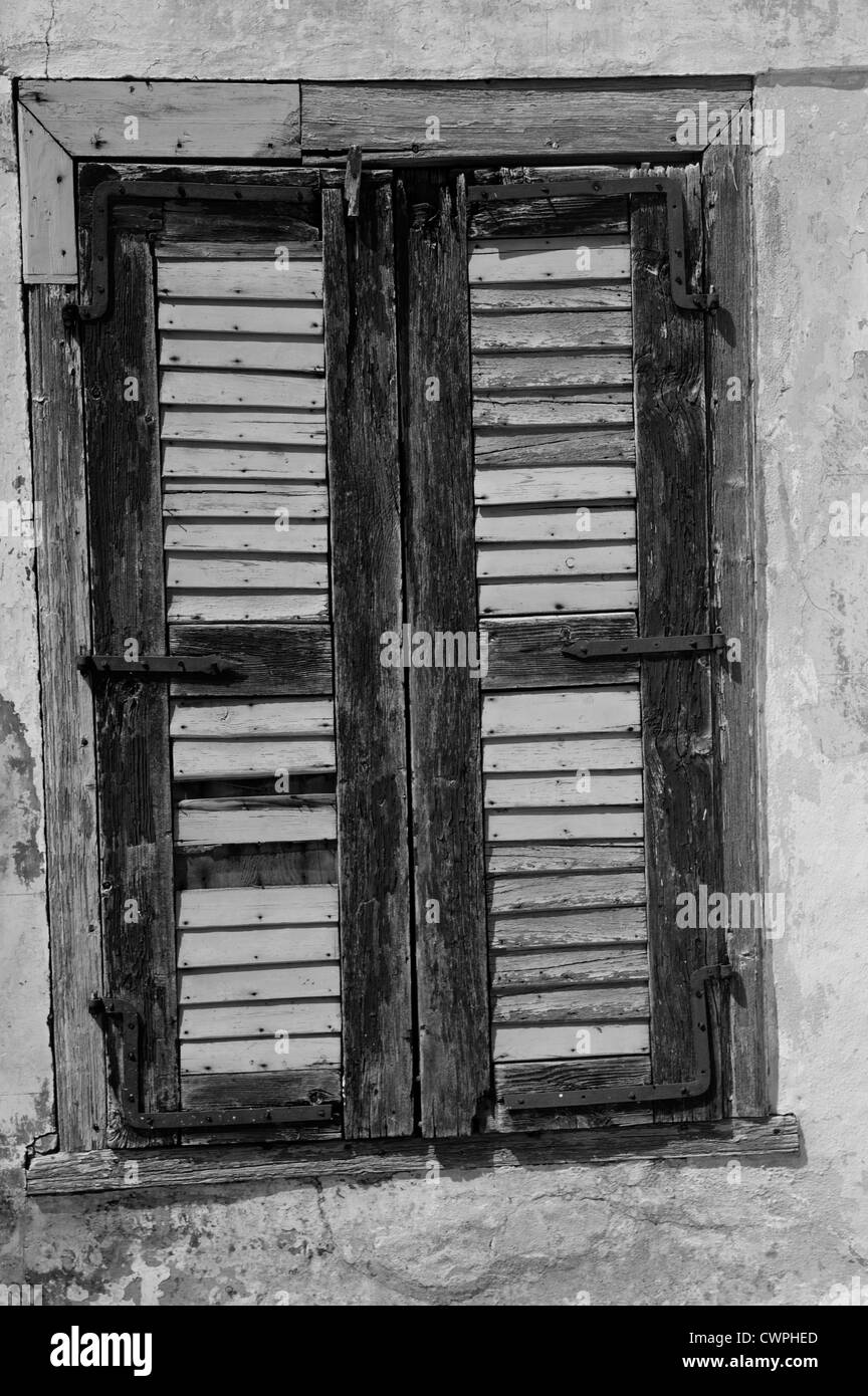 Symi griechischen Fenster Stockfoto