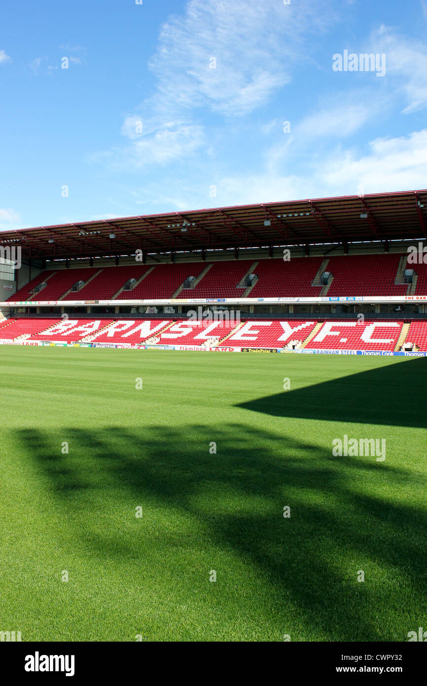 Barnsley Football-Stadion (Oakwell) Stockfoto