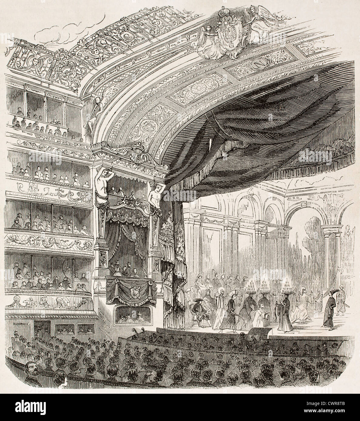 Theater Comédie-Française Stockfoto