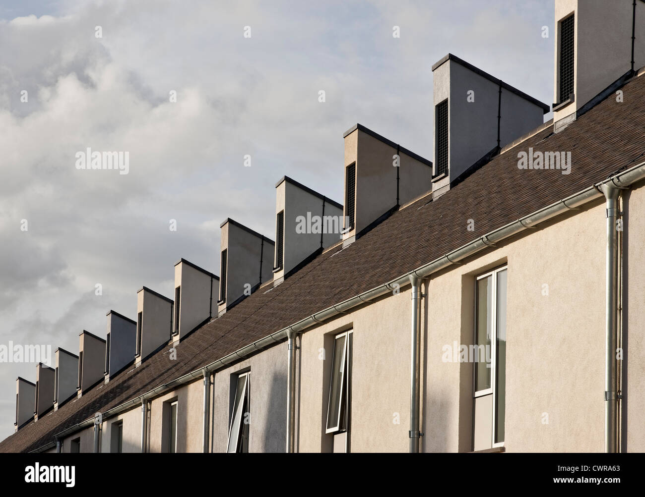 Das Dreieck-Wohnprojekt in Swindon, in 2012 Civic Trust Awards hoch gelobt wurde Stockfoto