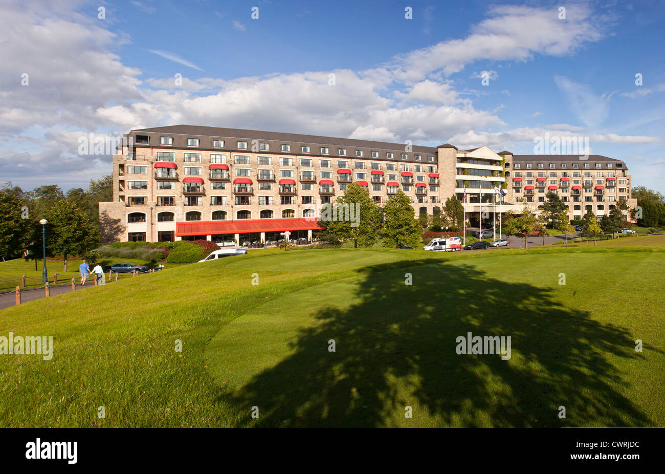 Celtic Manor Resort, Heimat des 2010 Rydercup wo Europa schlagen, Newport, Wales, UK, USA. Stockfoto