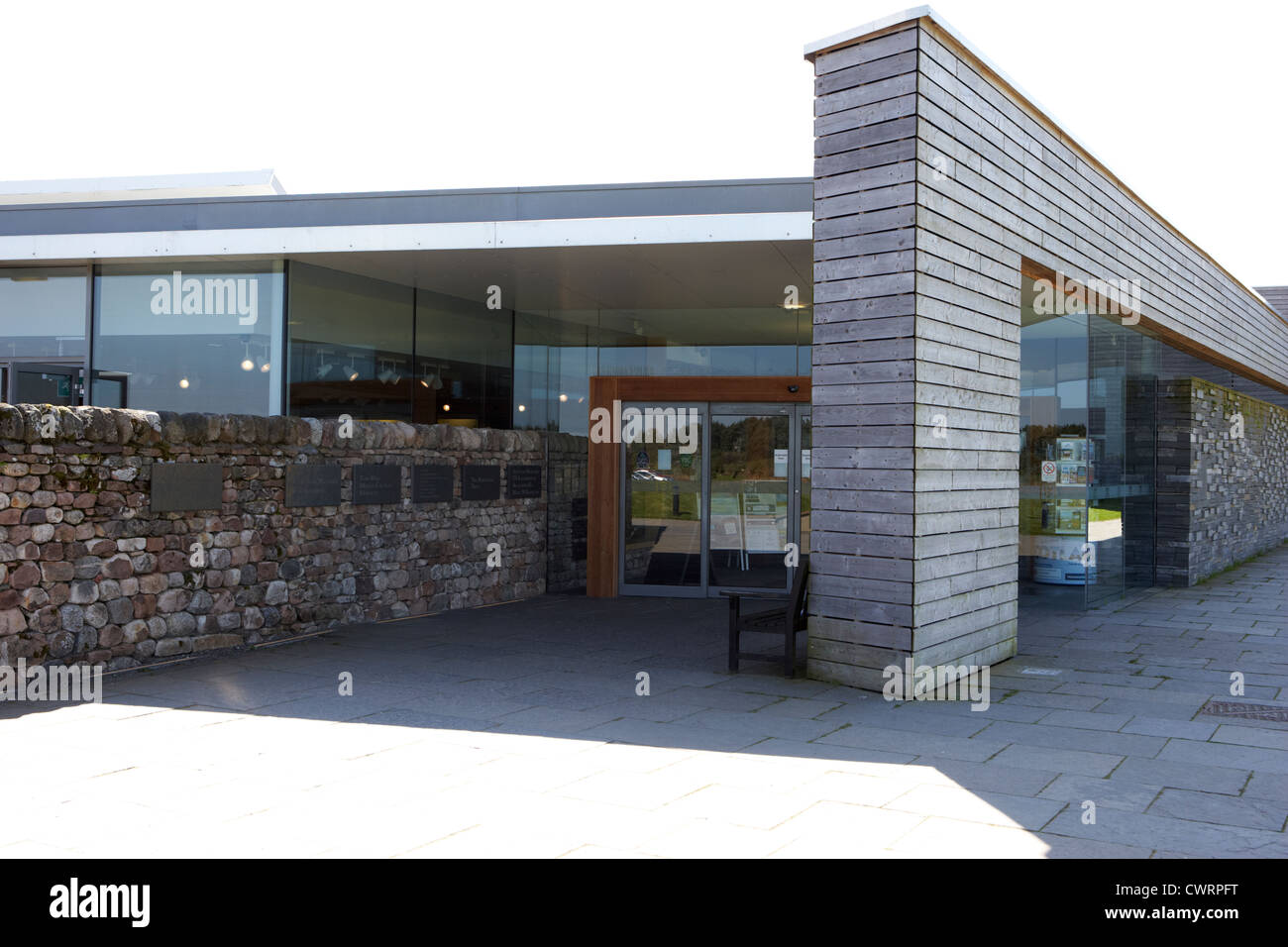 Besucherzentrum bei Culloden Moor Schlachtfeld Website Highlands Schottland Stockfoto
