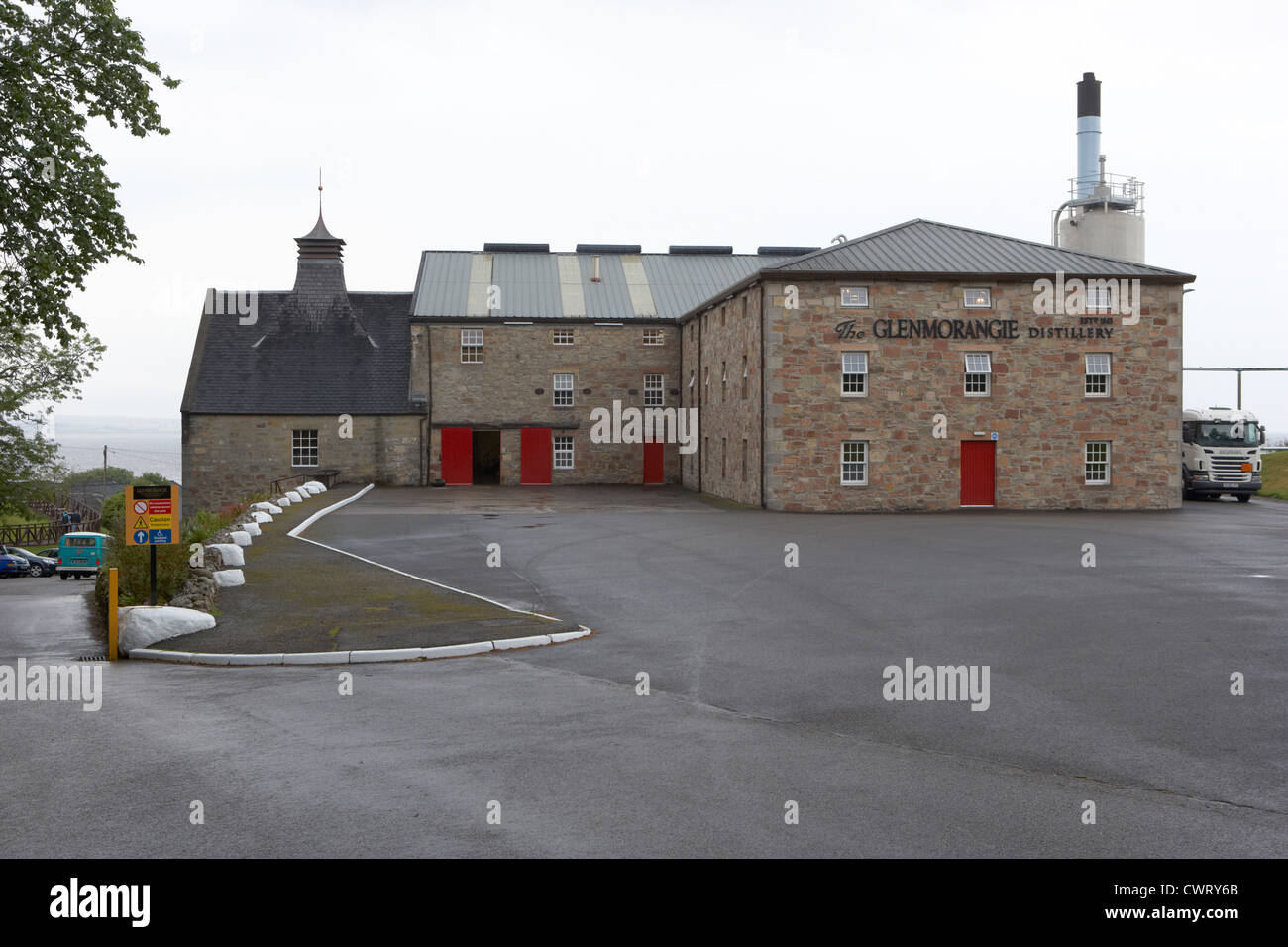 der Glenmorangie schottischer Whisky Brennerei Schottland, Vereinigtes Königreich Stockfoto