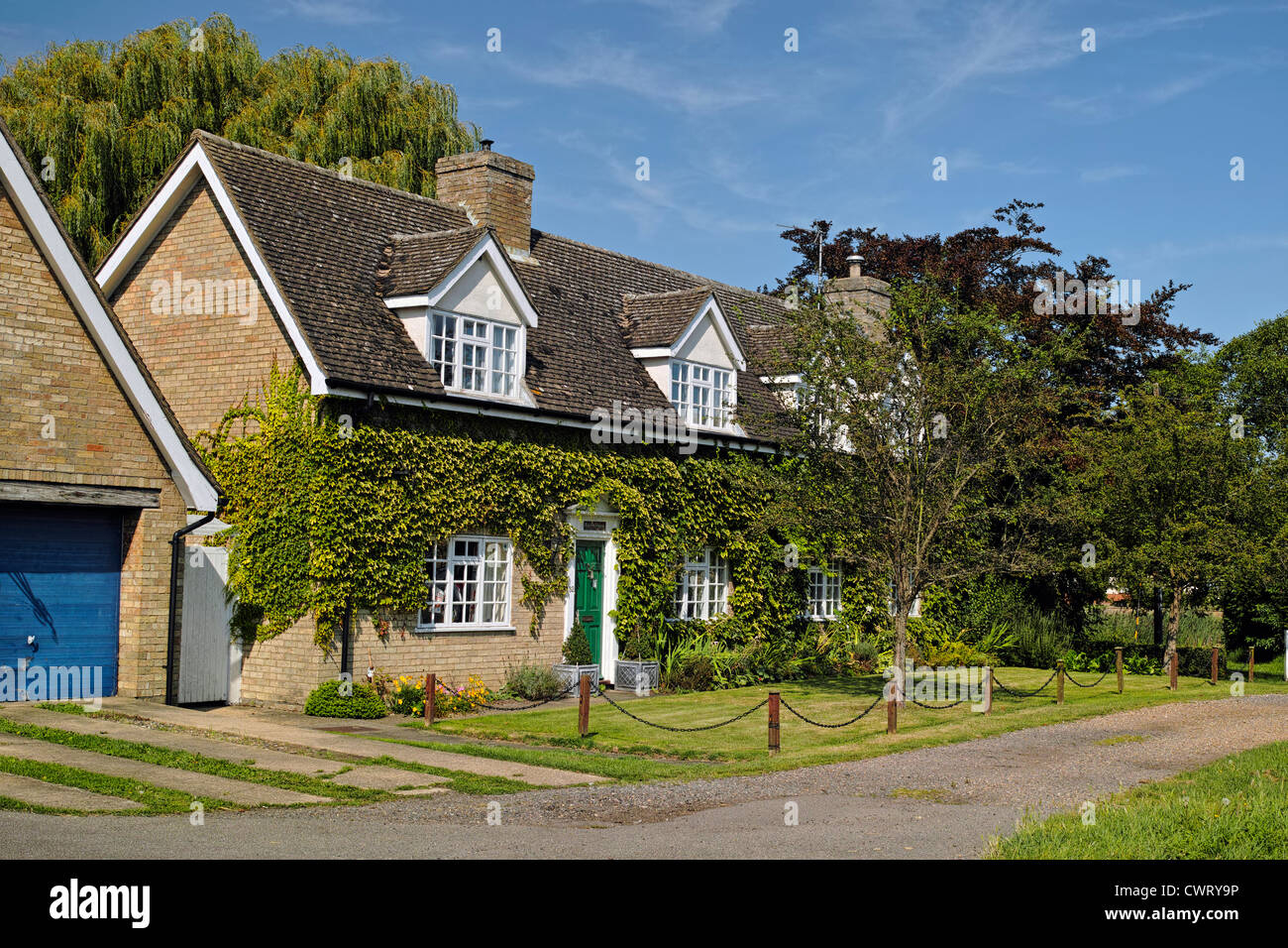 Kann Haus Wicken Baumdorf Stockfoto