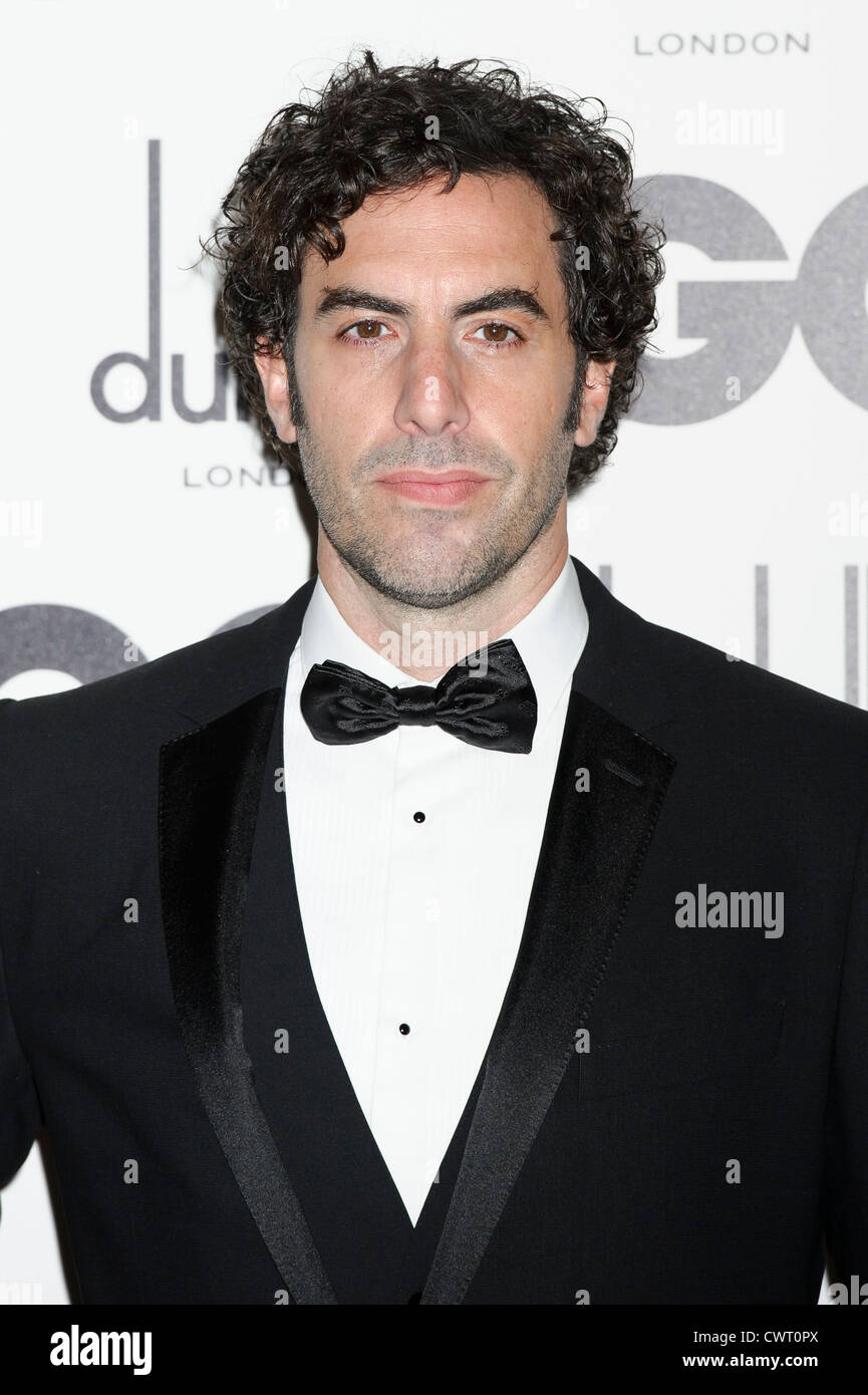 Sacha Baron Cohen kommt für die GQ Men of the Year Award an einem zentralen Ort London. Stockfoto