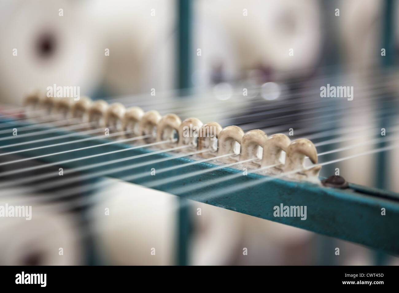 Zwirnfabrik Stockfoto