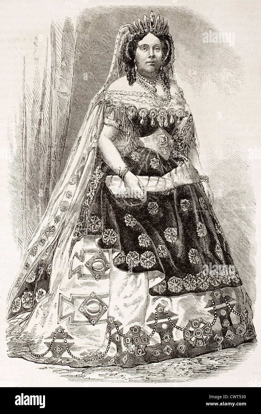 Isabella II. Stockfoto