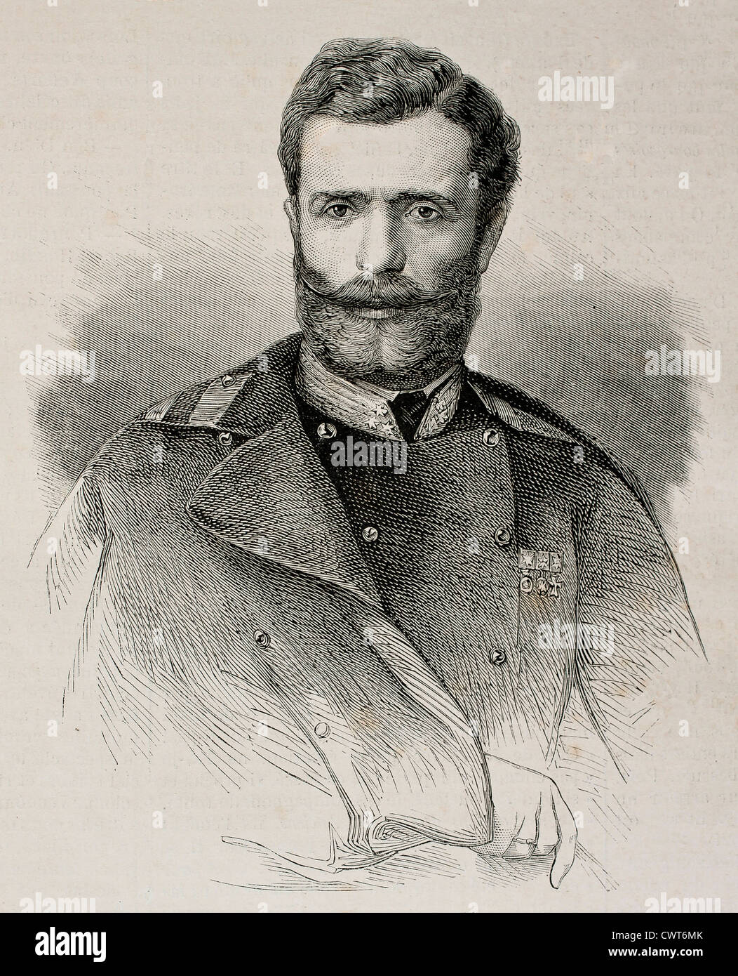 Mihailo Obrenovic III Stockfoto