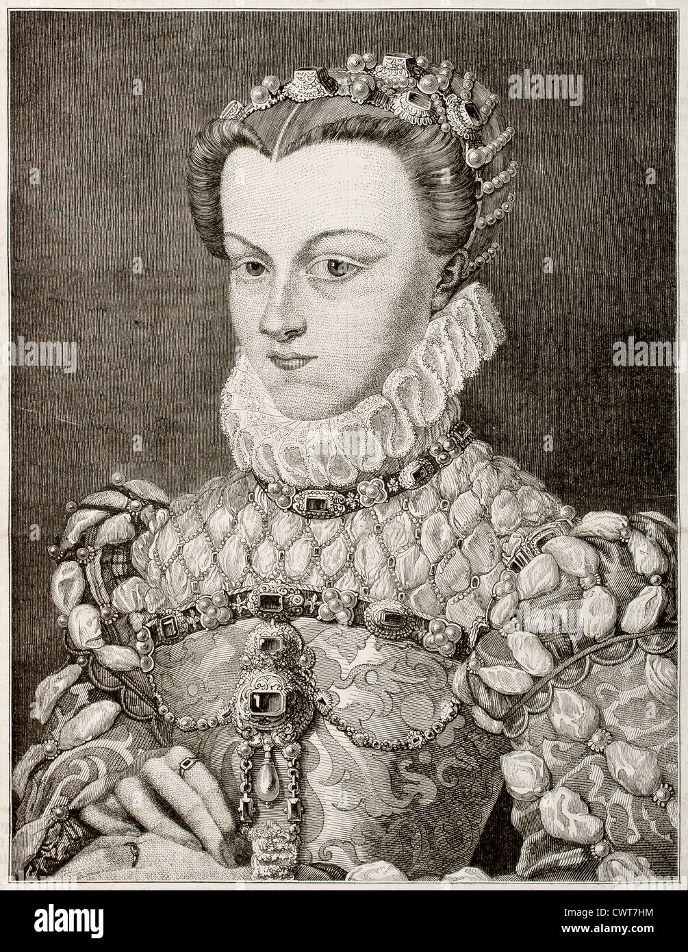 Elisabeth von Österreich Stockfoto