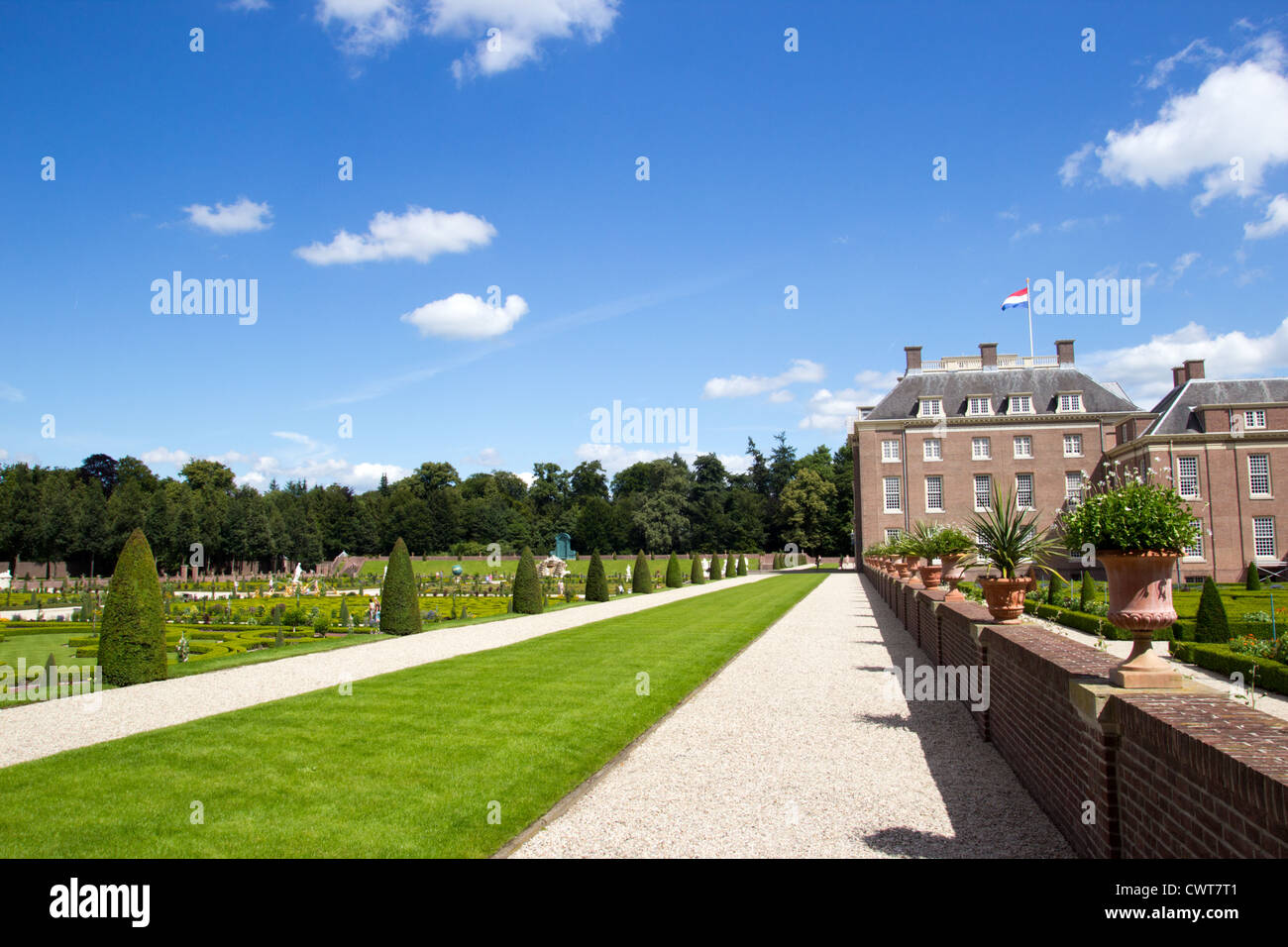 Palast "Het Loo" in Apeldoorn, Niederlande Stockfoto