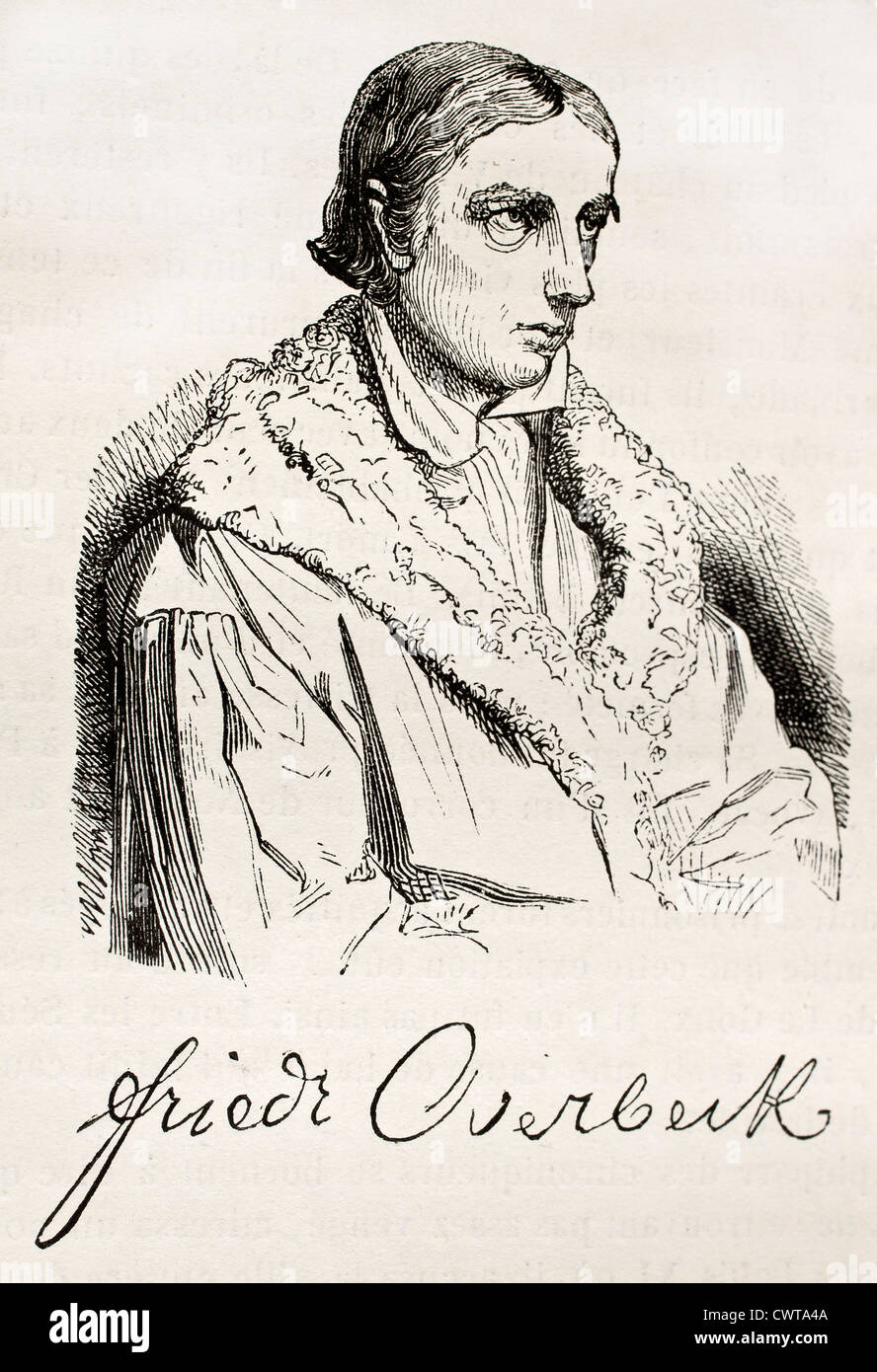 Johann Friedrich Overbeck Stockfoto