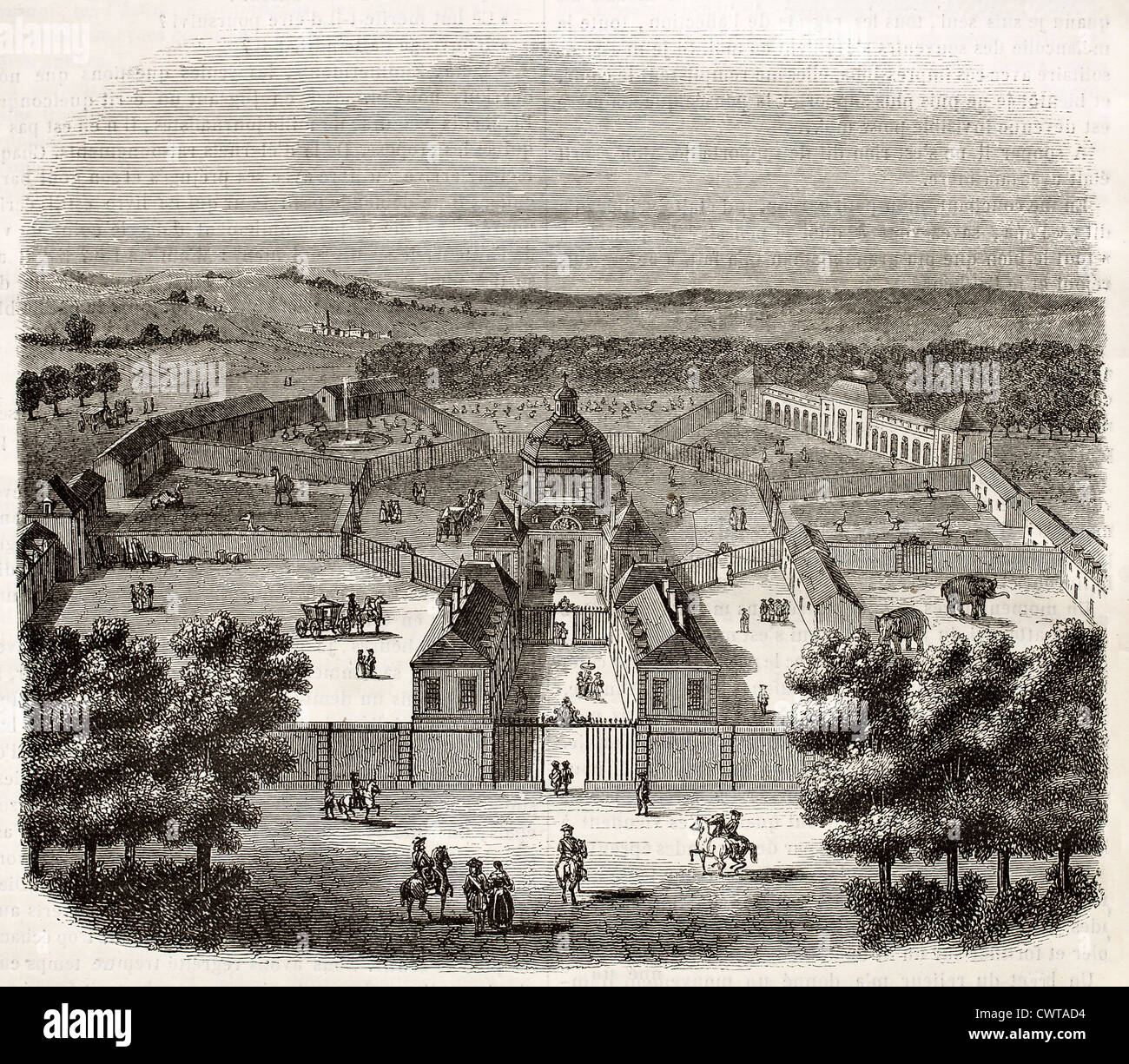 Versailles menagerie Fotos und Bildmaterial in hoher Auflösung Alamy