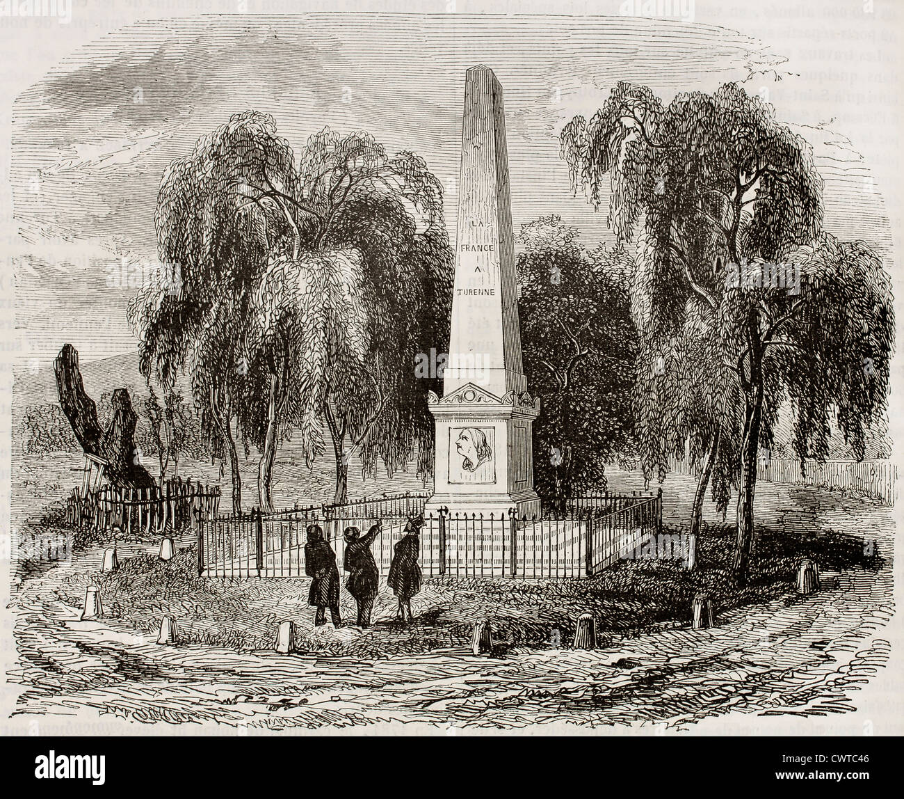 Turenne Grab Stockfoto