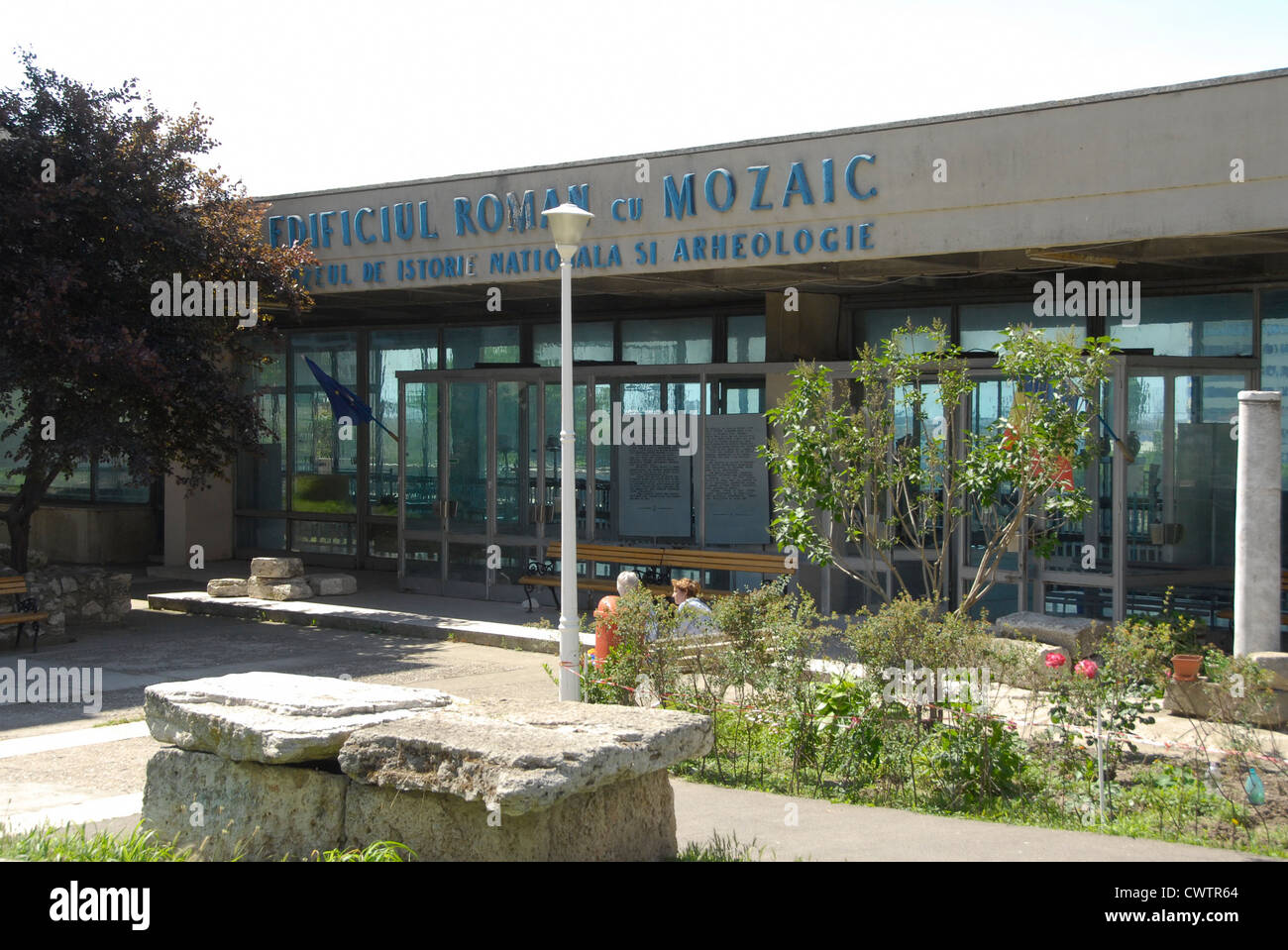 Die nationalen Museum für Geschichte und Archäologie in Constanta an der rumänischen Schwarzmeerküste Stockfoto