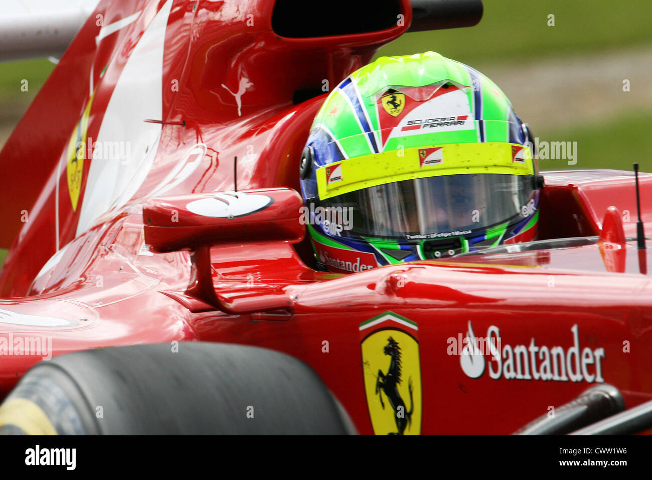 Felipe Massa (Ferrari F1) British Grand Prix, Silverstone UK. Formel 1, Formel 1 Stockfoto