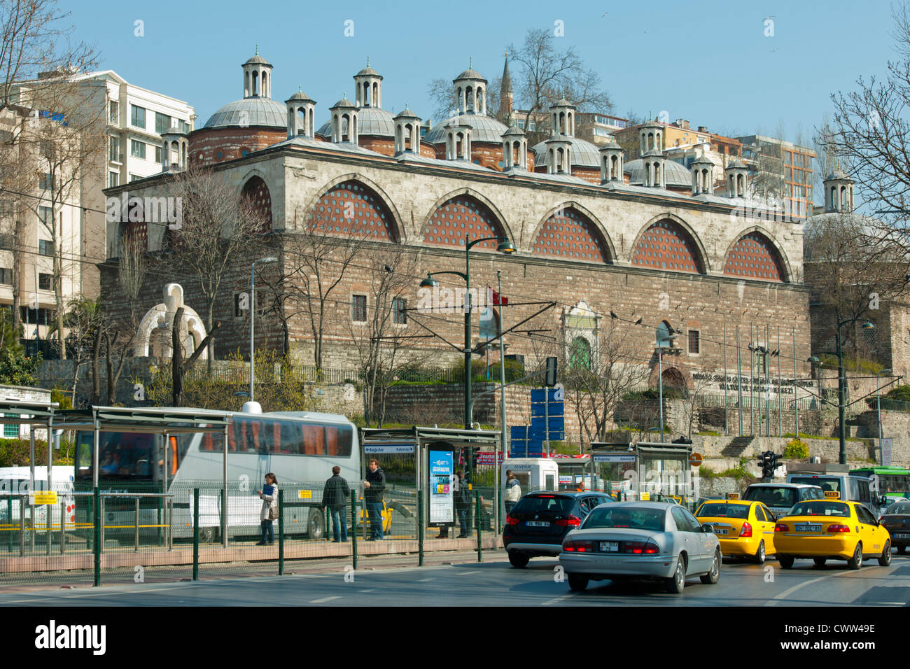 Ägypten, Sinan Fine Arts University Istanbul, Beyoglu, Tophane Stockfoto