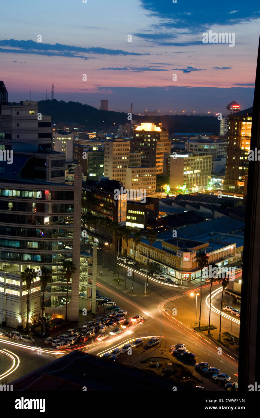 Harare Stadt CDB und skyline Stockfoto