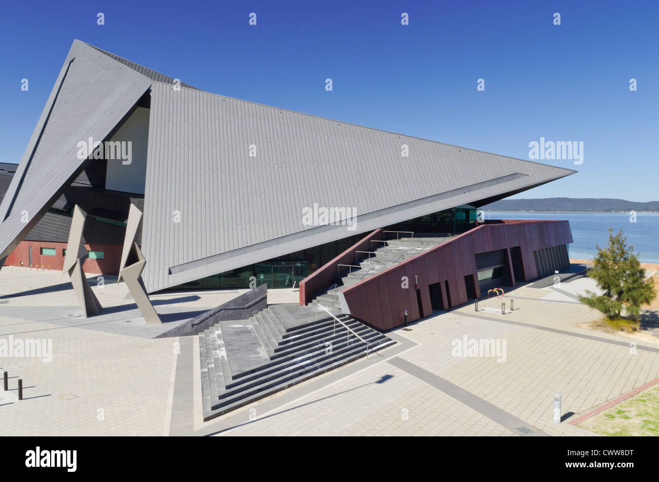 Albany-Entertainment-Center mit Blick auf Princess Royal Harbour, Albany, Western Australia Stockfoto
