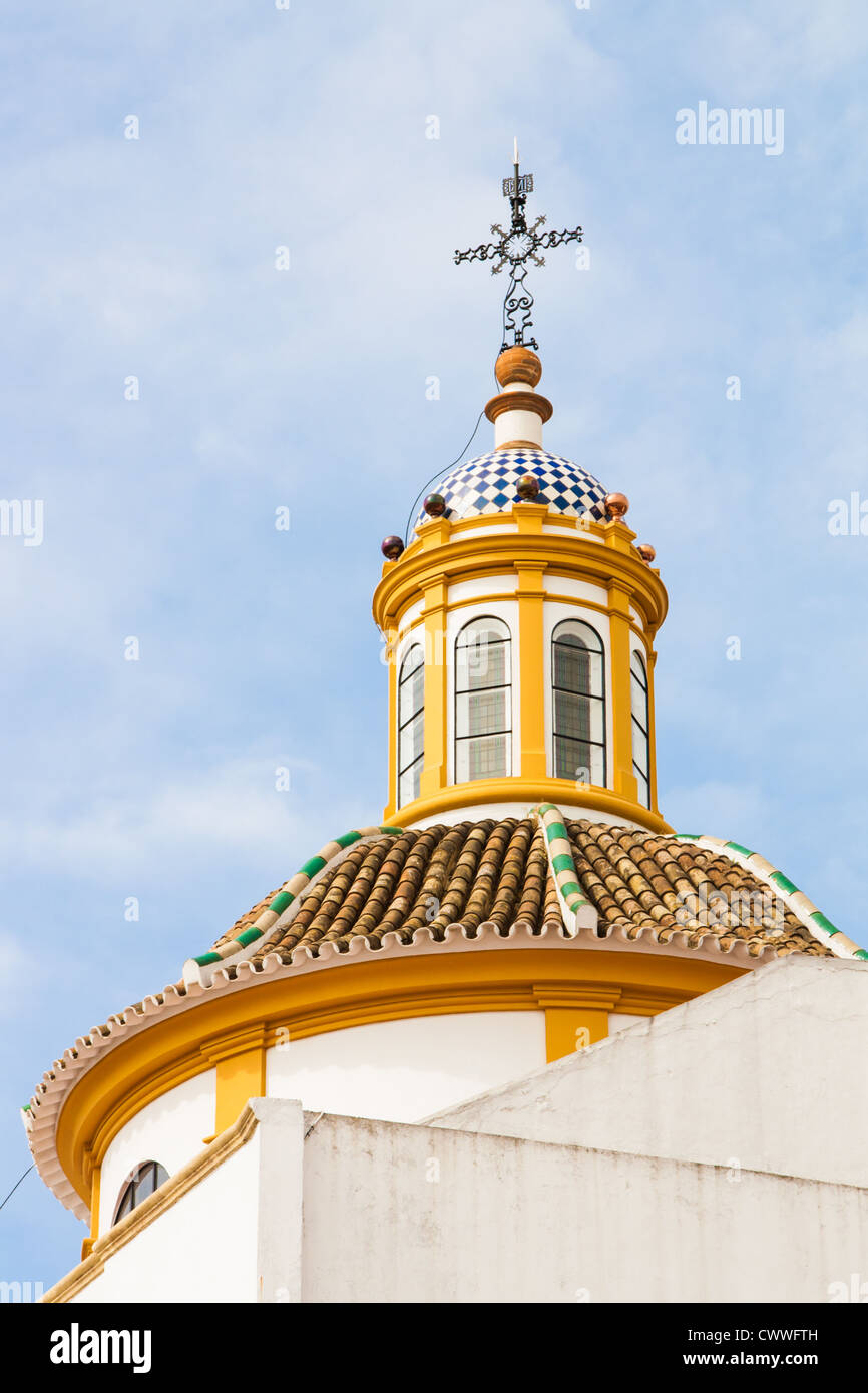 Matador-Kapelle in der Plaze de Torros De La Maestranza, Sevilla, Spanien Stockfoto