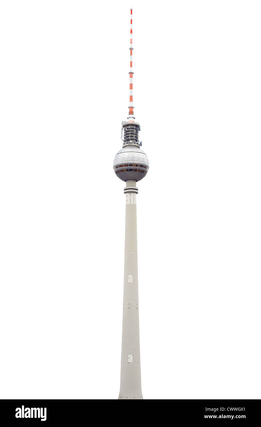 Fernsehturm oder Fersehturm in Berlin Stockfoto