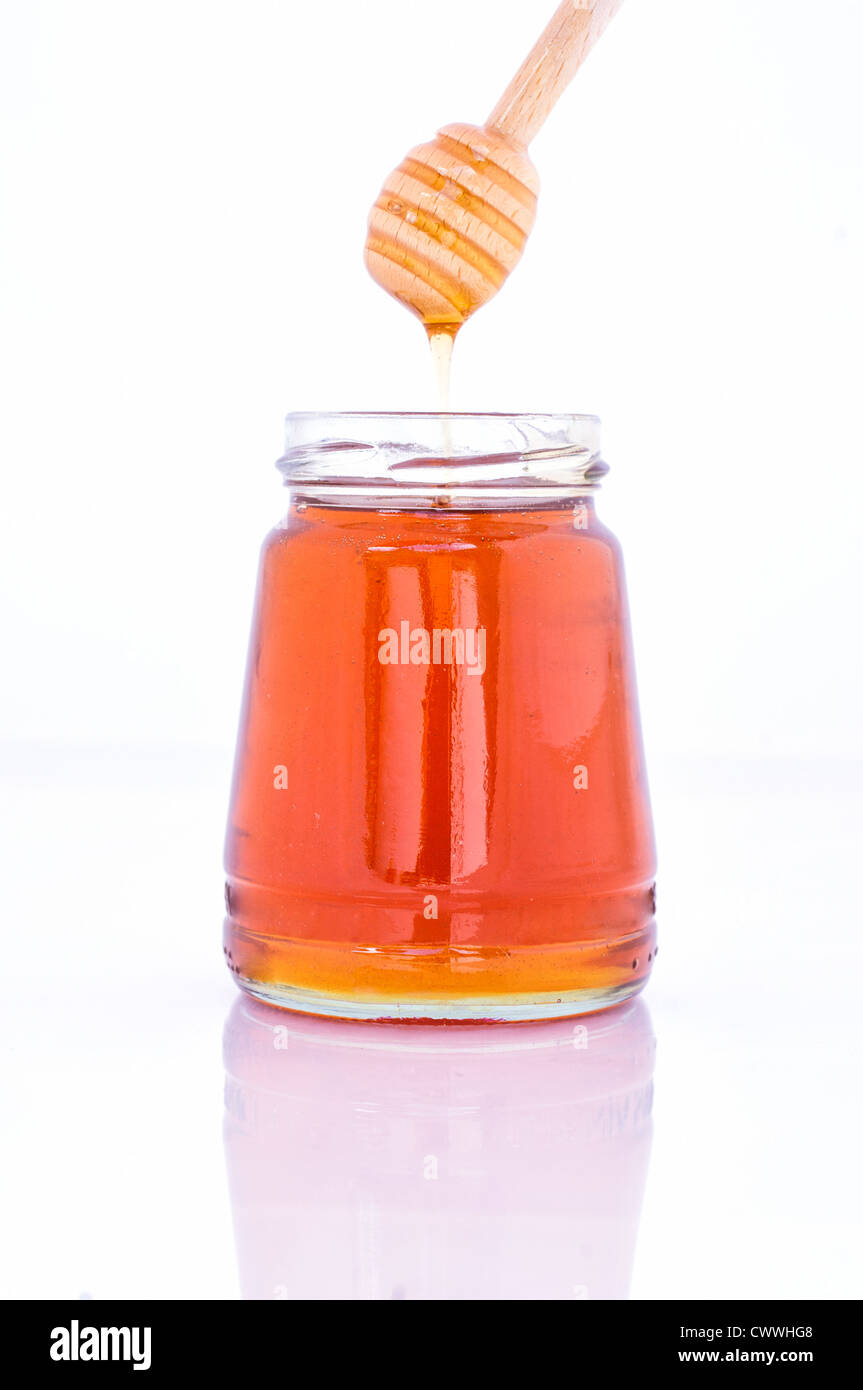 Erstaunliche Foto des Honigs mit tollen Farben und Licht Stockfoto