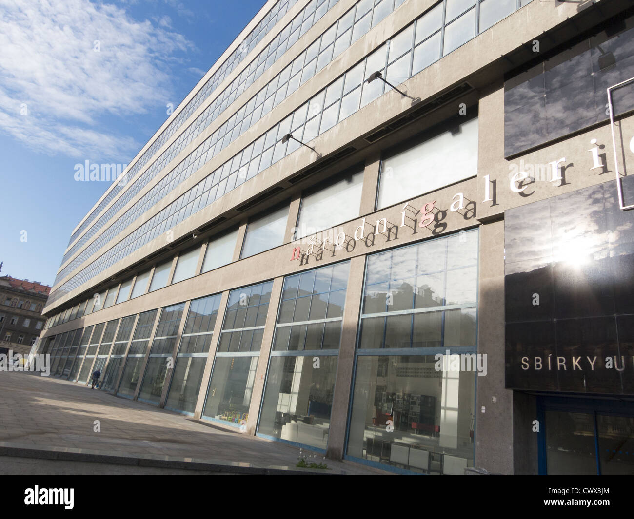 Nationalgalerie, Veletrzni Palac (Fair Palast), Prag, Tschechische Republik Stockfoto