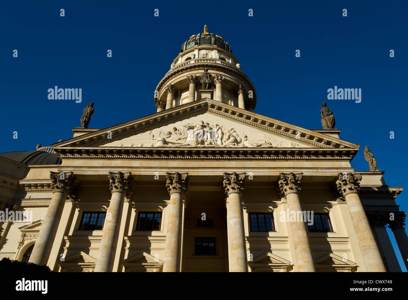 Der Deutsche Dom am Gendarmenmarkt in Berlin-Mitte Stockfoto